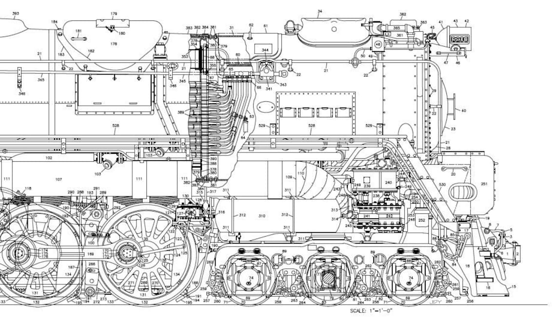 Pennsylvania Railroad class S2 686 Type Experimental Steam Turbine