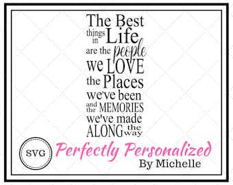 Las mejores cosas de la vida, SVG