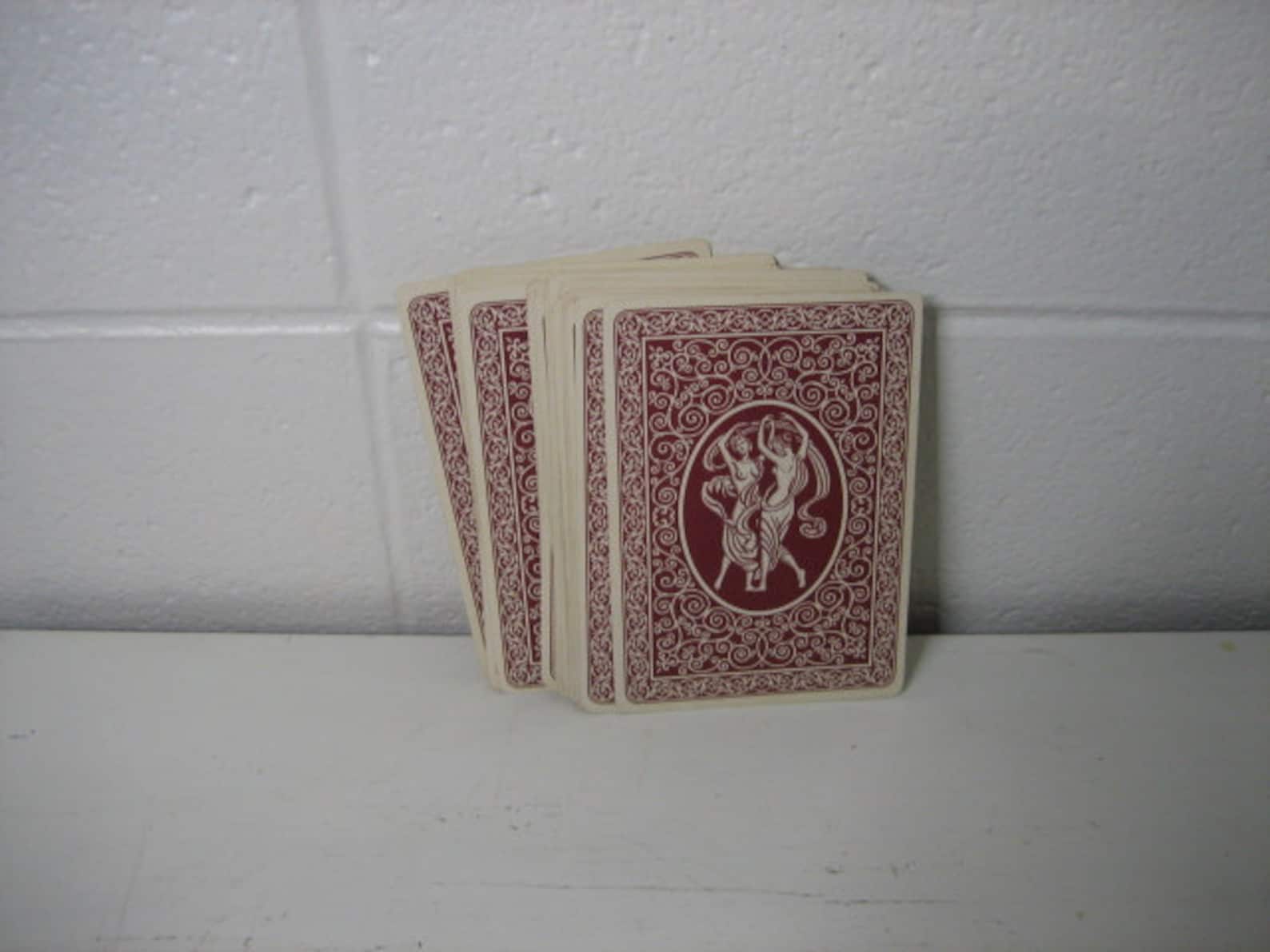 Large adult novelty playing cards 4 x 6 total of Etsy