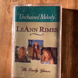 LEANN RIMES, unchained melody, cassette tape 1997