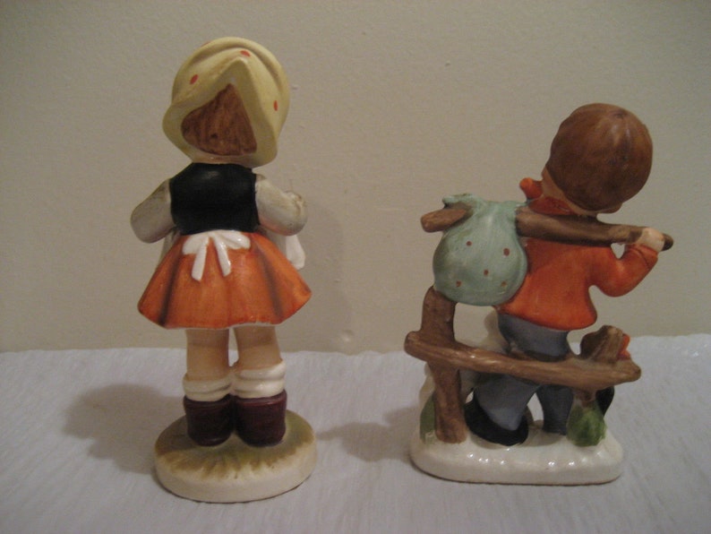 ENESCO Vintage Boy and Girl Figurines Etsy