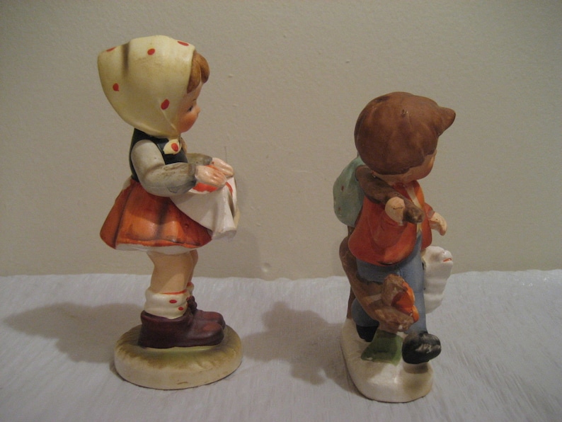 ENESCO Vintage Boy and Girl Figurines Etsy