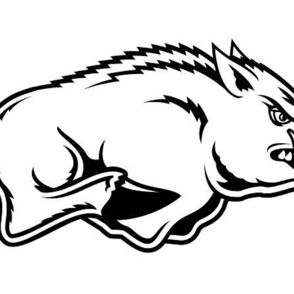 Arkansas Razorbacks SVG Digital File