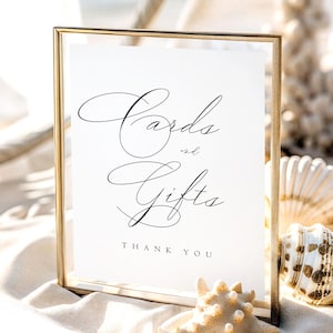 Cards and Gifts Sign, Wedding Cards and Gift Sign, Cards and Gifts Sign Template, Cards and Gifts Printable, Gift Table Sign, DIY, Catherine