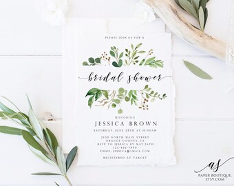 modern bridal shower etsy