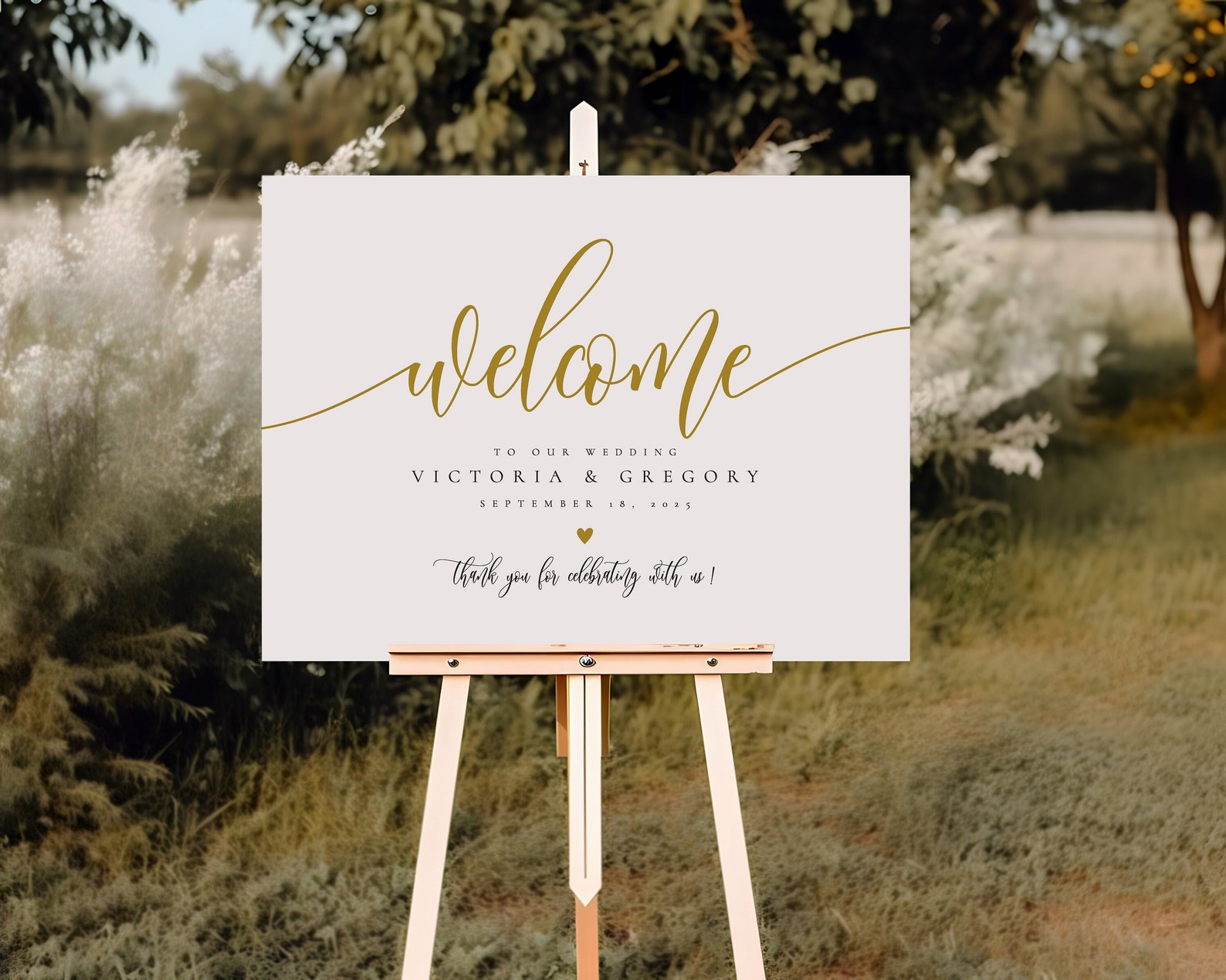 Welcome Modern Script Modern Welcome Sign, Wedding Welcome Sign, Welcome Sign Wedding ...