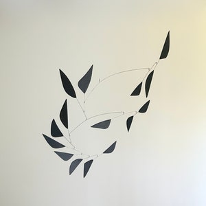 37 Inch Metal Kinetic Mobile Sculpture Designed and Created By JE