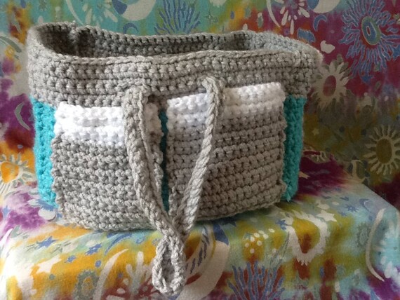 crochet diaper bag