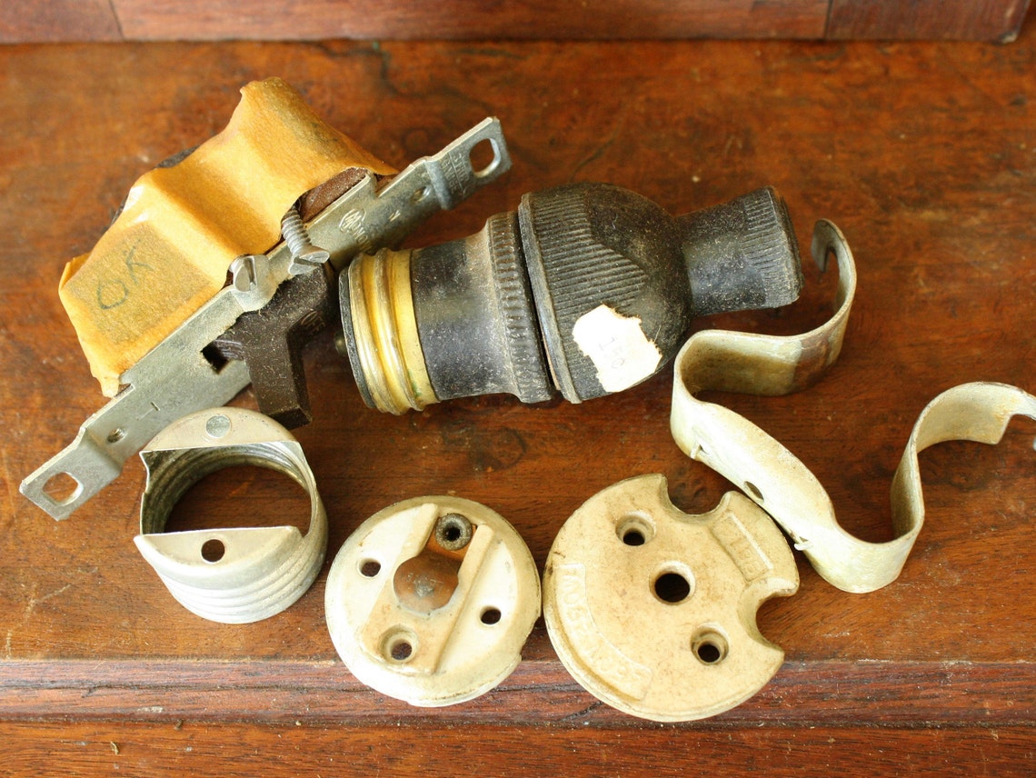Vintage Electrical Parts Etsy