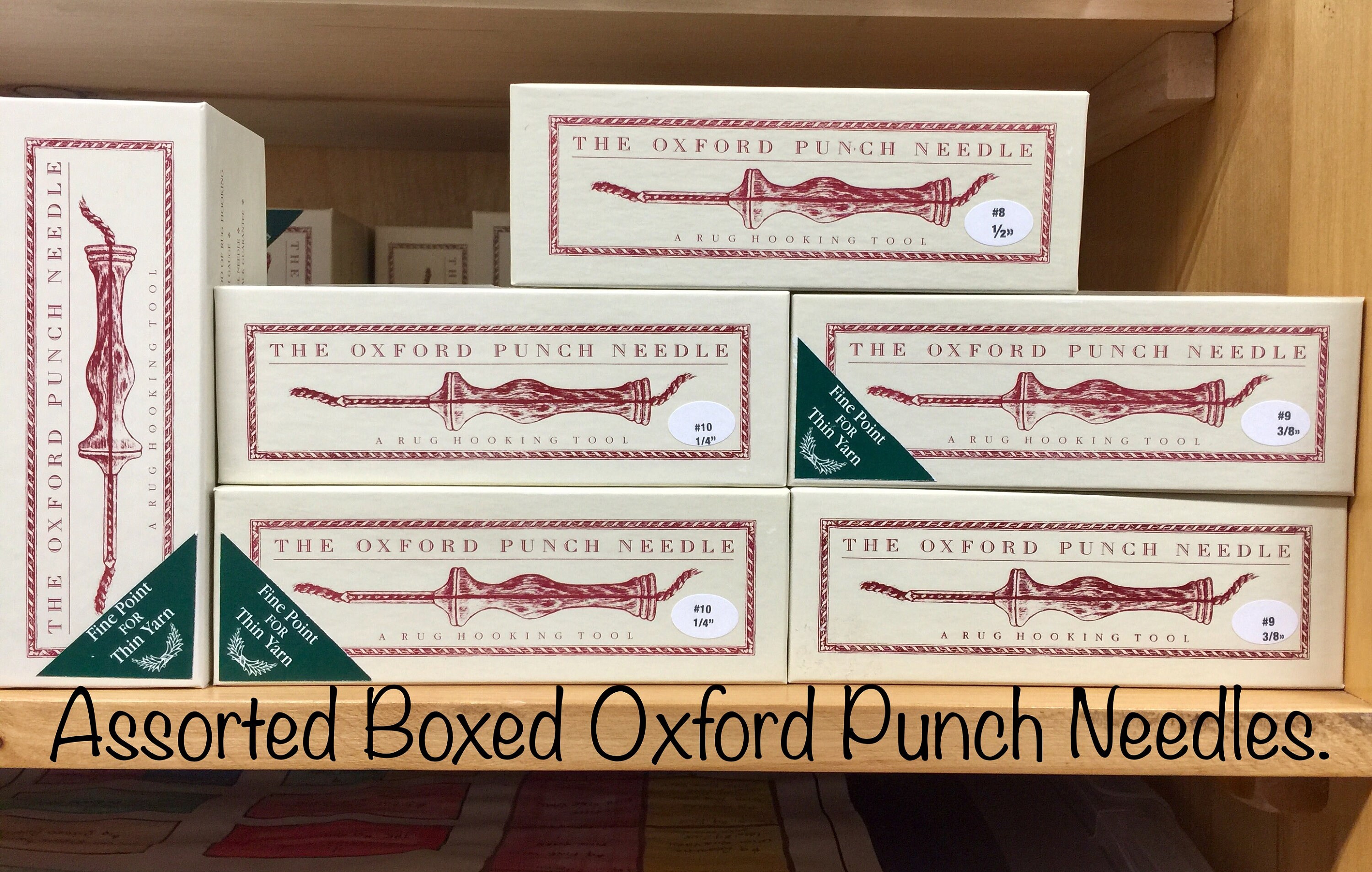 Oxford Punch Needles (Assorted sizes), Oxford Punch #10,#9,#8,#14,#13…