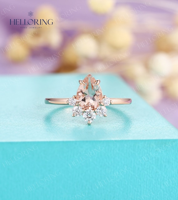 Clearance morganite rings best sale