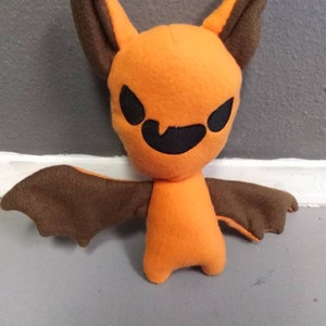 Pumpkin Bat Plush Halloween Bat Plush
