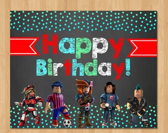 roblox party ideas etsy - roblox pajamas template