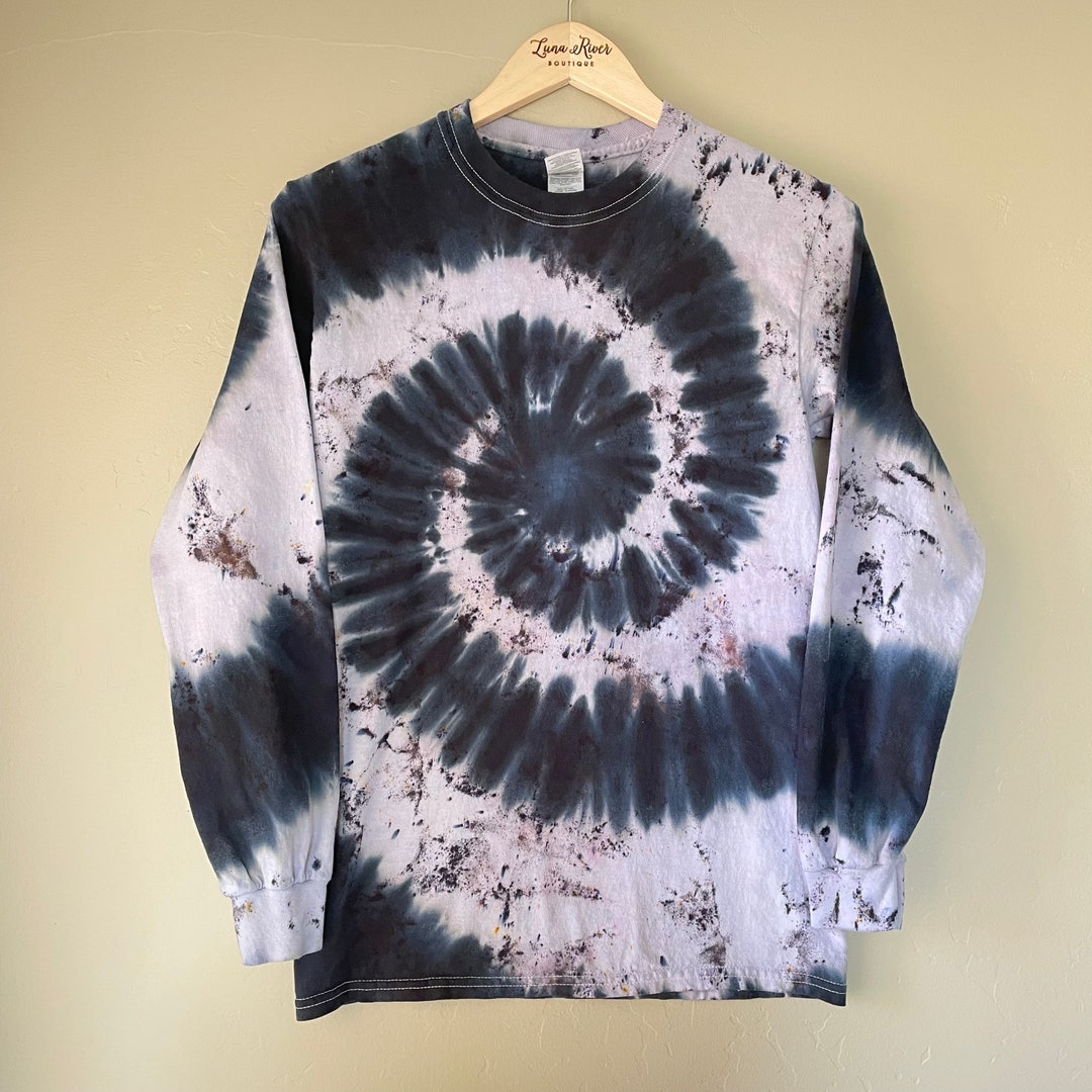 【massnoun】TIE-DYE OVERSIZED LONG SLEEVES Hawaii Tie Dye UNISEX Long Sleeve Jersey Tee: Moondance