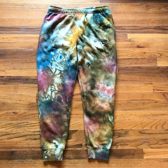 tie dye nike sweatpants