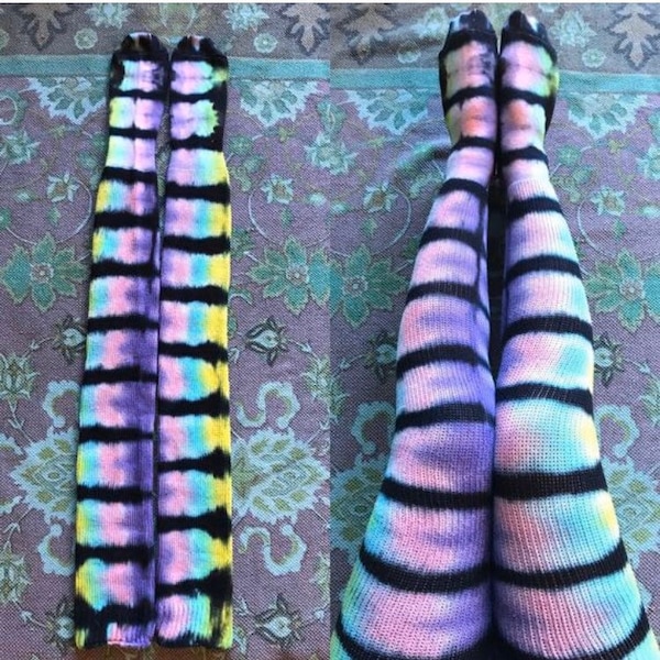 maggie's tie dye socks