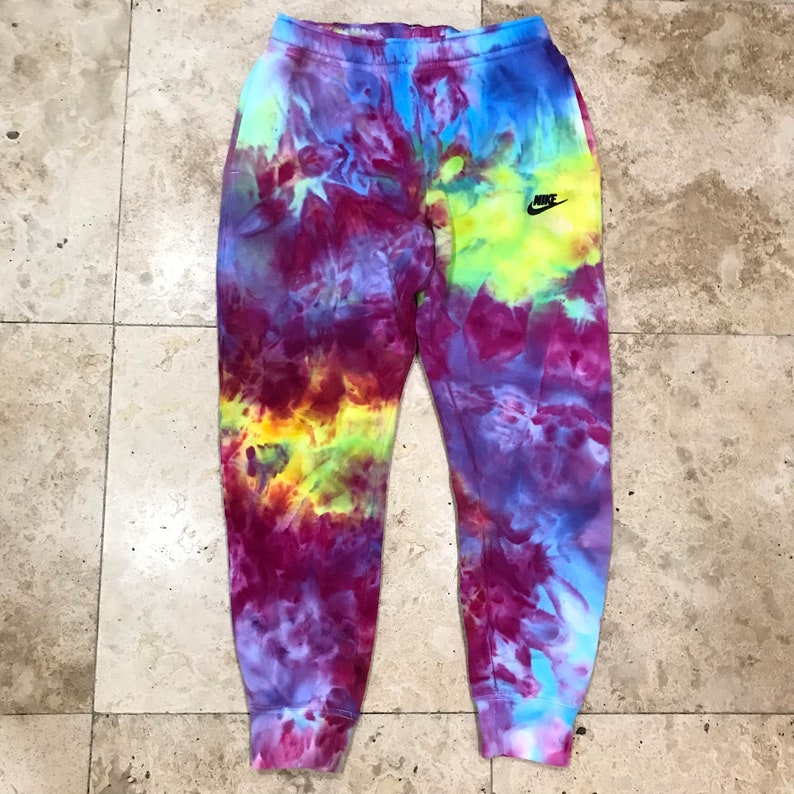 Tie Dye Nike Sweatsuit Tie Dye Sweat Set Tie Dye Nike Etsy