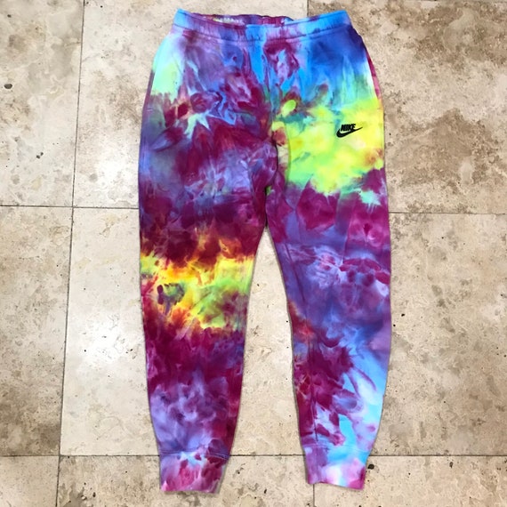 tie dye nike joggers
