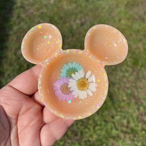 Mickey Dish, Mickey Trinket Dish, Ring Dish, Trinket Dish