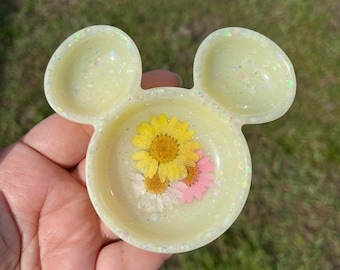 Mickey Dish, Mickey Trinket Dish, Ring Dish, Trinket Dish