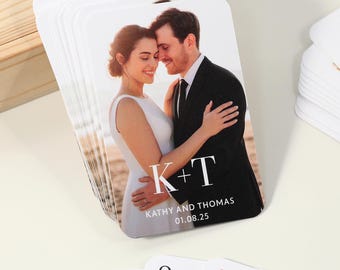 Custom Wedding Guest Book Alternative, Couple's  Photos Playing Cards, Guest Cards Deck, Personalized Party Favors, Wedding Favors