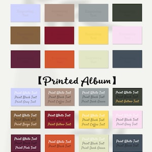 12 Colors 3 inch Instax Album, Memory Album, Writable Photo Album, Cloth Photo album, Instax Mini Films Album, Birthday Gift, Wedding Gift image 6