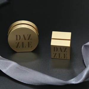 Porte-cartes en laiton doré, Décoration de table de mariage, Marque-places, Supports pour numéros de table, Supports pour faire-part, Décoration de table de mariage, Supports de menu