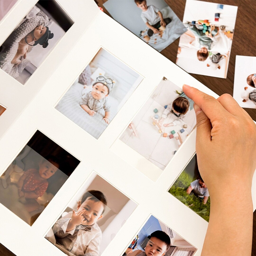120 Photos Baby Memory Album, Baby Instax Mini Album, 3 Inches Photo
