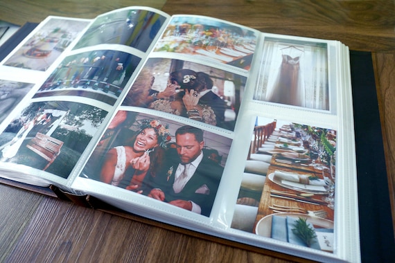 Our Adventure Book, Up Scrapbook with Movie Postcards, Wedding and Ann