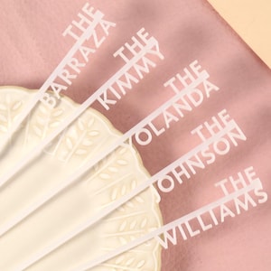 Custom Wedding Drink Stirrers, Party Drink Stirrers, Personalized Name Stirrers, Wedding Decor, Glass Swizzle Stirrer, Cocktail Stirrers