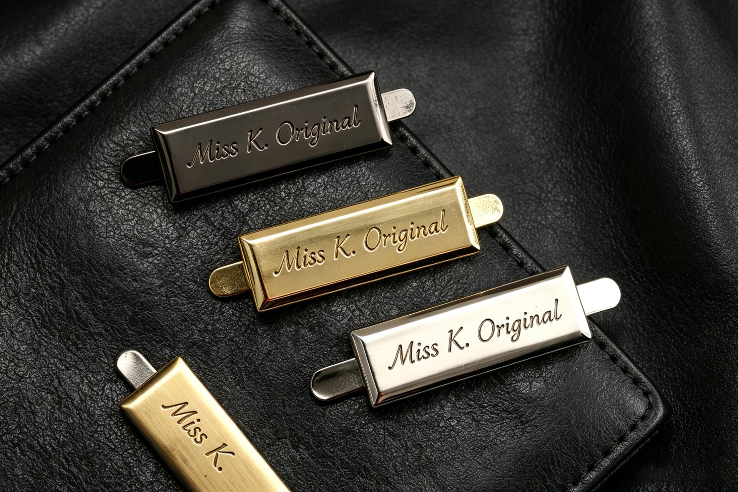 Personalized Rectangular Metal Bag Tag, Custom Laser-engraved, Multiple ...