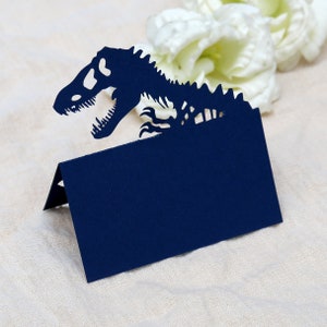 Dinosaurier-Tisch-Karten/Lebensmittel Zelt Karten/Hochzeit Sitzkarten / Tisch Namen Karten/Prinzessin Essen Zelt /Fairy Tale Baby-Dusche