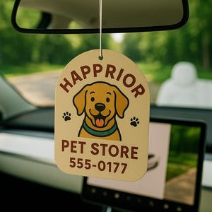 Custom Company Logo Car Air Fresheners, Personalized  Air Freshener, Logo air  Air Fresheners, Photo Freshener, High Quality Air Fresheners