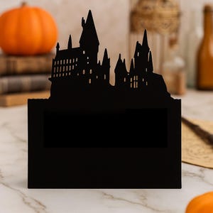 Magic School Place Card/Dark School Place Cards/Halloween Party sitting cards/ Table Name cards/Party Supplies/Halloween Party Decor
