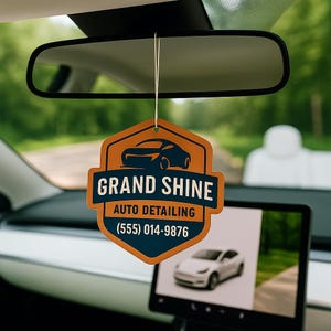 Custom Logo Car Air Fresheners, Personalized  Air Freshener, Company Logo air  Air Fresheners, Photo Freshener, High Quality Air Fresheners