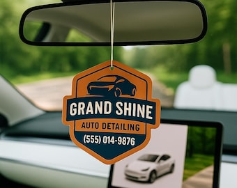 Custom Logo Car Air Fresheners, Personalized  Air Freshener, Company Logo air  Air Fresheners, Photo Freshener, High Quality Air Fresheners
