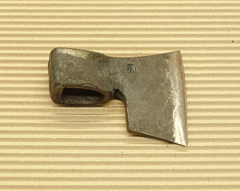 1.20 lbs goosewing bearded broad german hatchet axe head handmade forged rare