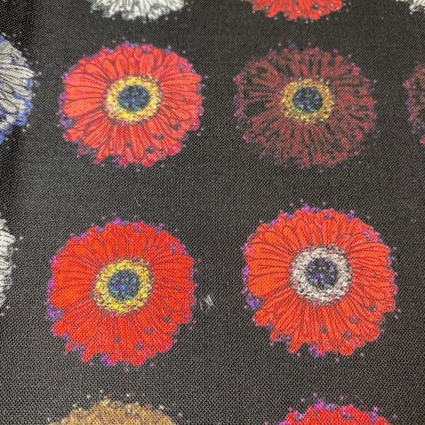 Gerbera Daisy Fabric Etsy