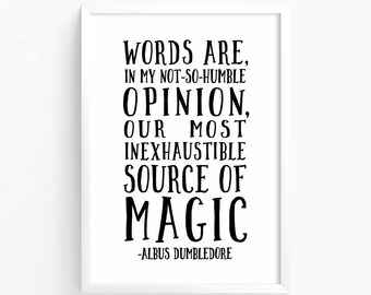 Harry Potter Quotes Etsy