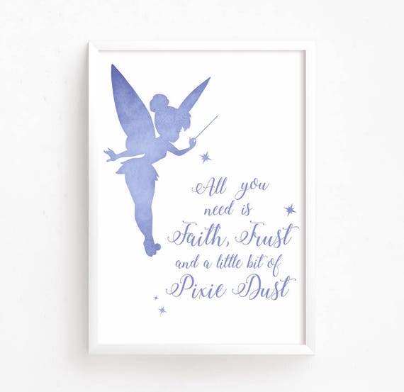 Verkauf 50 Rabatt Tinkerbell Aquarell Printable Peter Pan Etsy