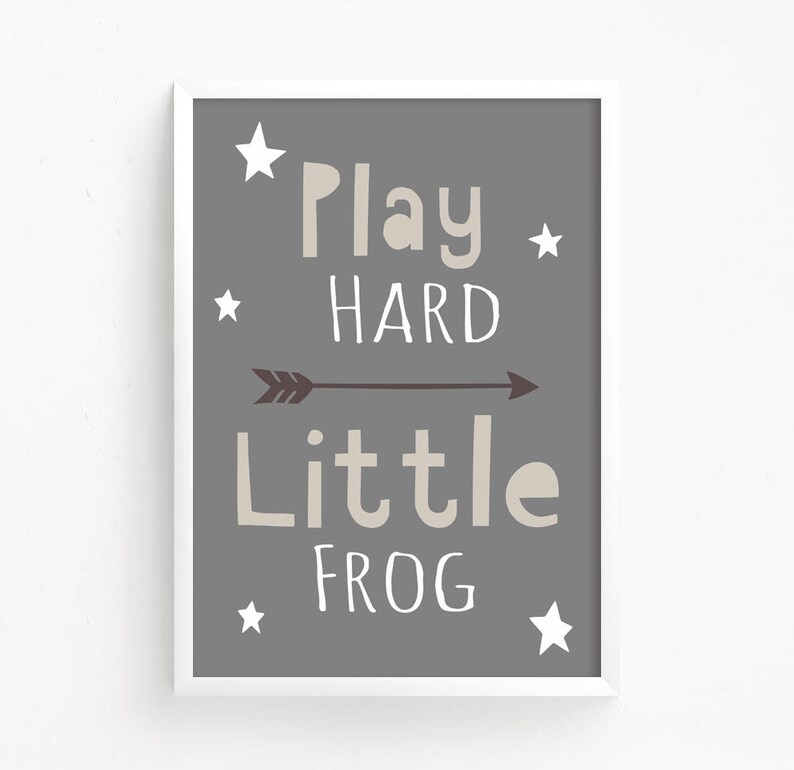 Amazing frog decor for baby room Printable Nursery Art Set Of 6 Tiger Fox Frog Baby Room Decor Kids Poster Cute Animal Kawaii Woodland Sale 50 Off Prints Collectibles Shorashmedia Com