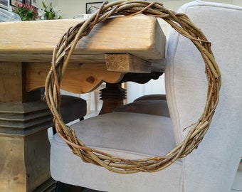 20 25 30 35cm Natural Willow Ring Bundles Hoops Craft Spring Wedding Autumn Christmas Door Wreath