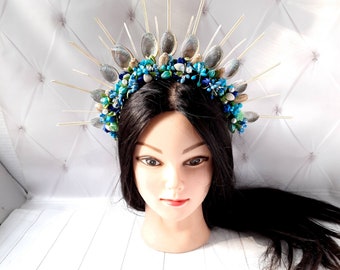Jaciya Ballkönigin Set – Tiara Mit Strass & Schärpe (silber/weiß) Für Abschlussball, Cosplay, Hochzeit, Karneval
