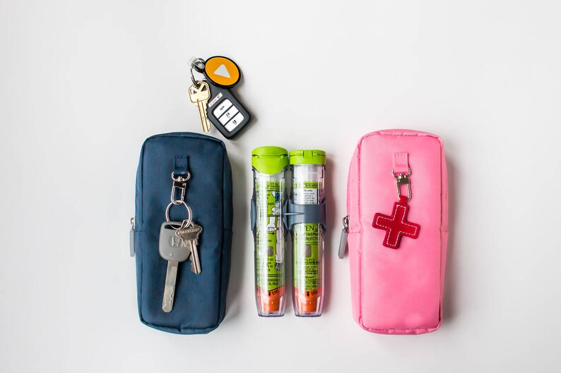 Epipen Case/auviq Case/type 1 Diabetes/epi Carrier/epipen Bag/medicine