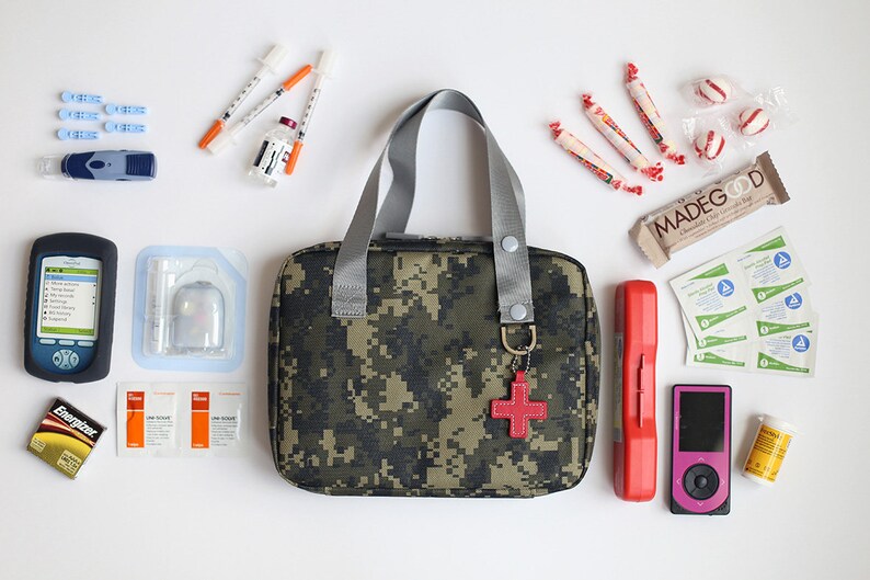 Kids Diabetes Bag/type 1 Diabetes/epipen Case/epi Carrier/insulin Case