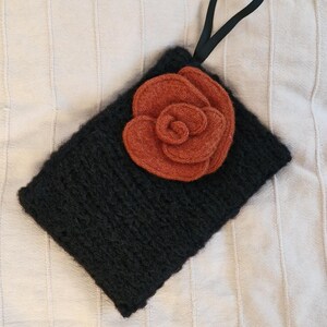 Bag Handmade Hand Knitted Alpaca Wool Small Bag