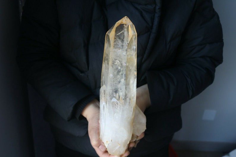Home & Living Rocks & Geodes ethical quartz crystal from Brazil Clear ...