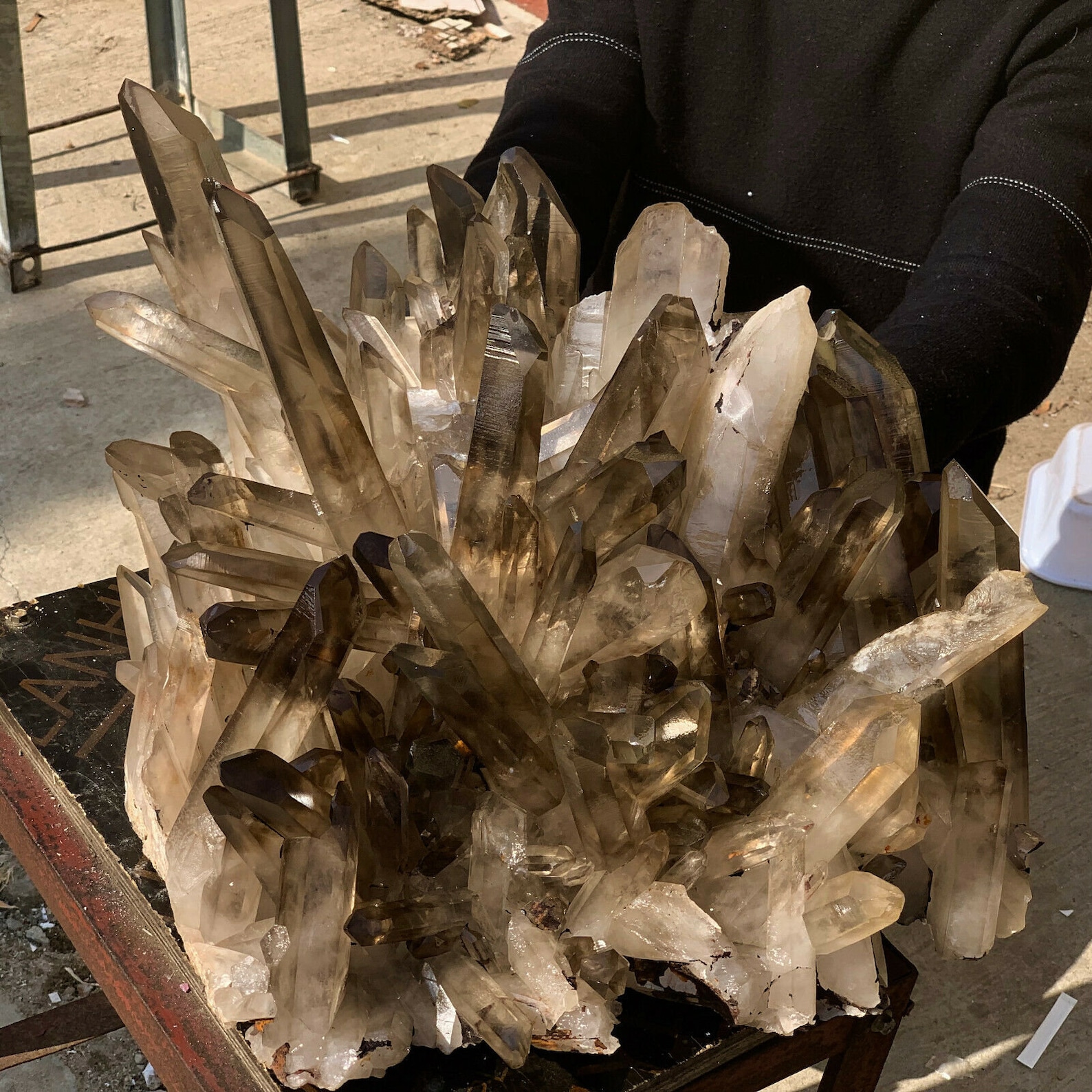 Extra Large Smoky quartz smokey quartz crystal large Etsy