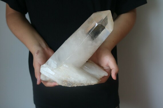 Home & Living Rocks & Geodes ethical quartz crystal from Brazil Clear ...