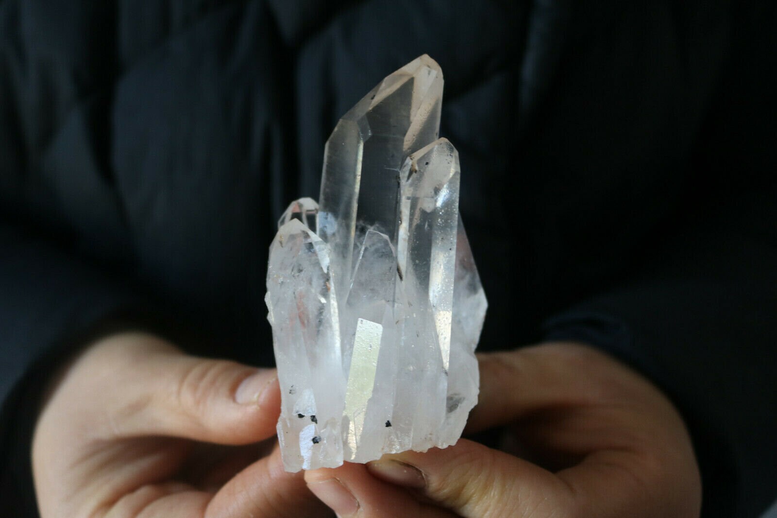 Quarzo Di Rocca - Punta Naturale - 490 Gr - Atelier Del Viaggiatore